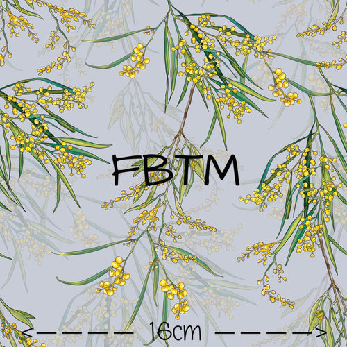 ROUND 38 - Exclusive Wattle on Grey Blue