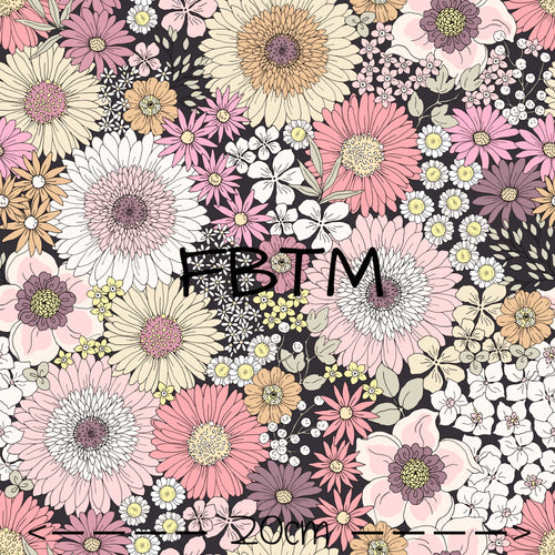 ROUND 38 - Scattered Flowers