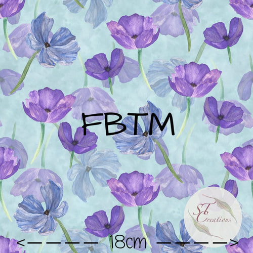 ROUND 33 - Purple Poppies Exclusive Colourway