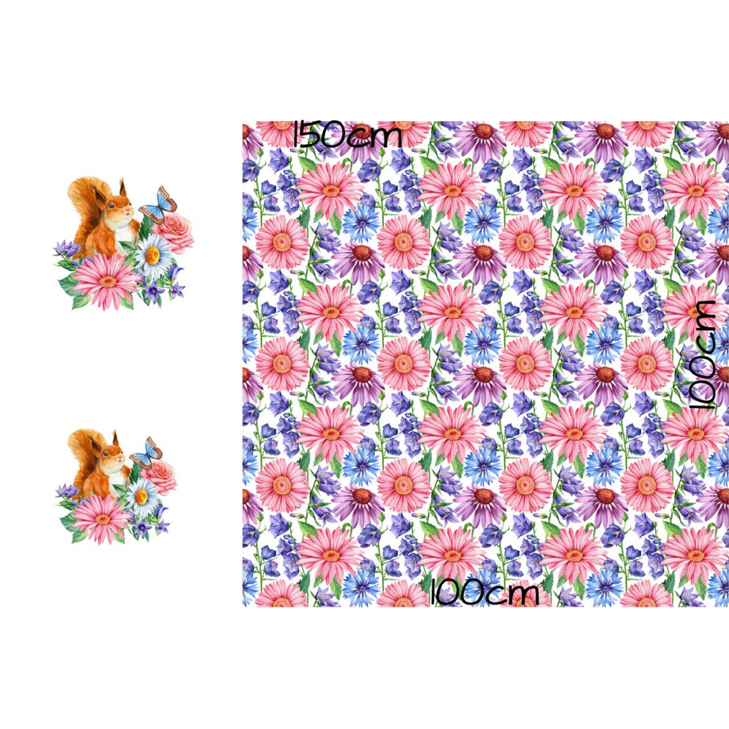 THEME 24 - Squirrel 1m Panel