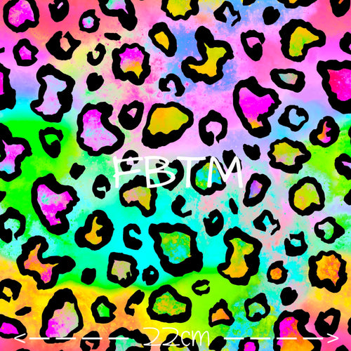 THEME 23 - Colourful Leopard Spots