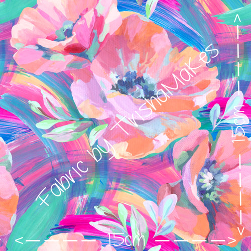 ROUND 11 - Brushstroke Florals