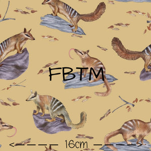 ROUND 29 - Exclusive Numbat Ned on Light Oak FRENCH TERRY