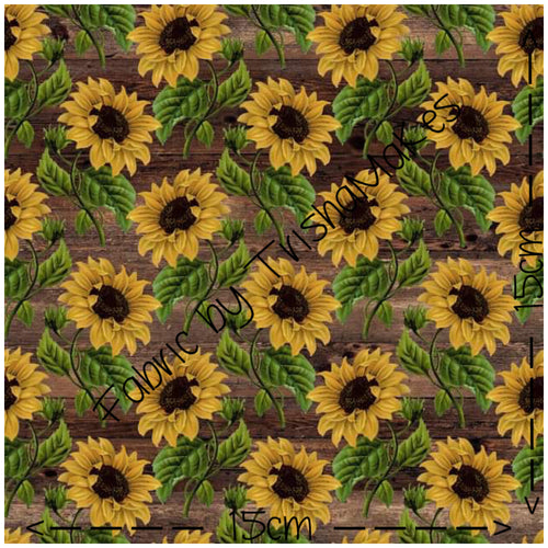 ROUND 7 - Rustic Sunflowers
