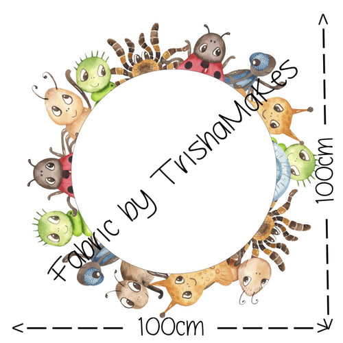 THEME ROUND 14 - Insects Wreath Panel