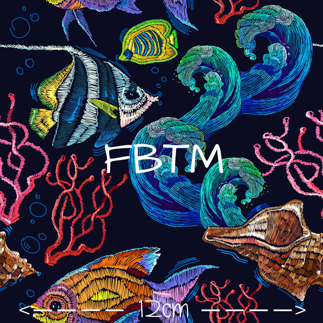 ROUND 26 - Under The Sea Embroidery