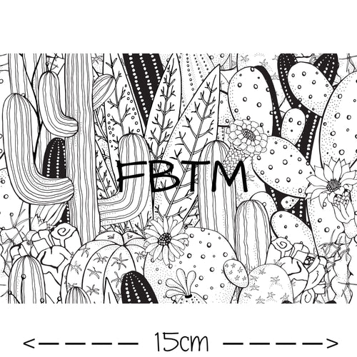 THEME ROUND 19 - Monochrome Cactus