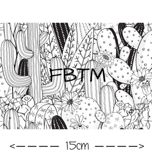 THEME ROUND 19 - Monochrome Cactus