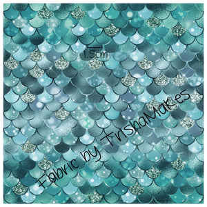 ROUND 1 - Aqua Mermaid Scales