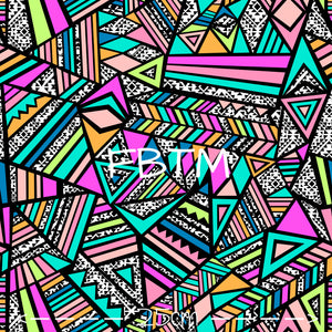 THEME ROUND #17 - Geometric Neon