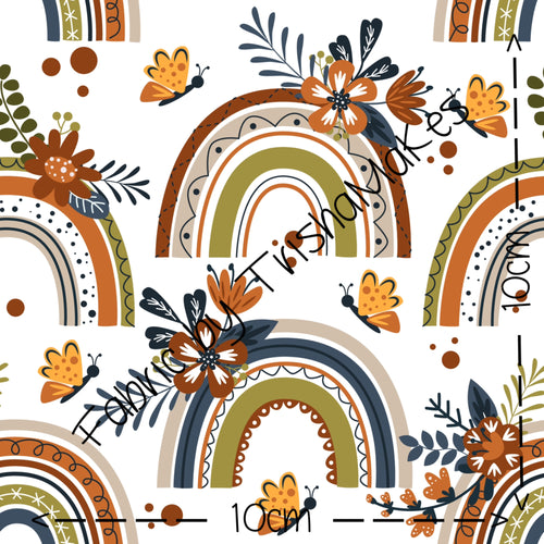 ROUND 13 - Boho Floral Rainbow