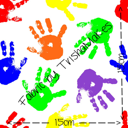 ROUND 17  - Rainbow Handprints