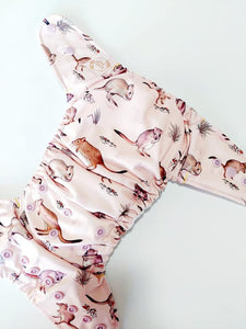 ROUND 29 - Exclusive Woylie Wilda on Peach PUL