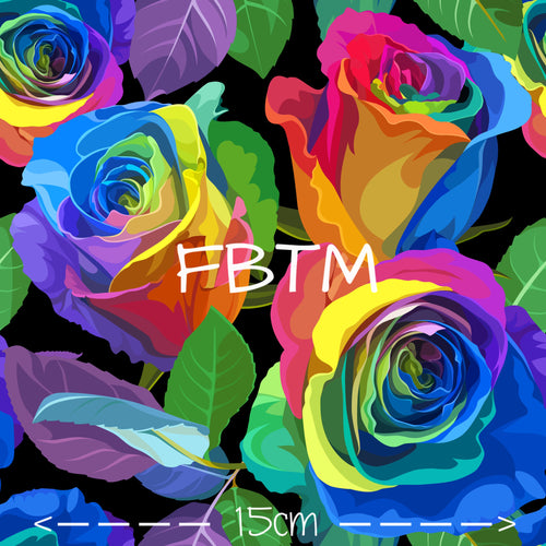 THEME ROUND #17 - Rainbow Roses