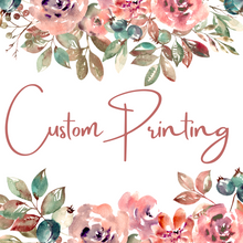 Load image into Gallery viewer, Custom Printing, Custom Printed Fabric, Print Your Own Design