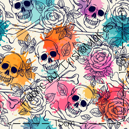 THEME ROUND #8 - Halloween Skulls N’ Roses