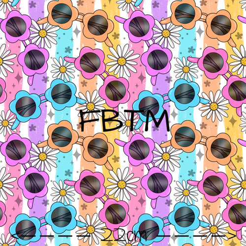 The My Oh My Designs, textile art, seamless pattern, sunglass fabric