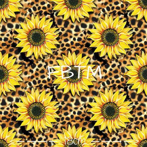 ROUND 35 - Sunflower Leopard