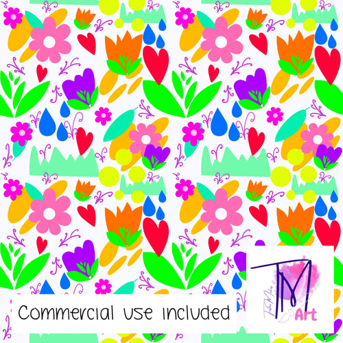 088 Garden Party - Seamless Pattern (UNLIMITED)