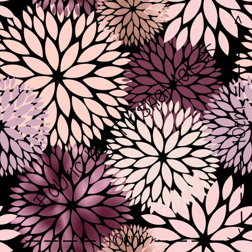 ROUND 8 - Crimson Dahlias