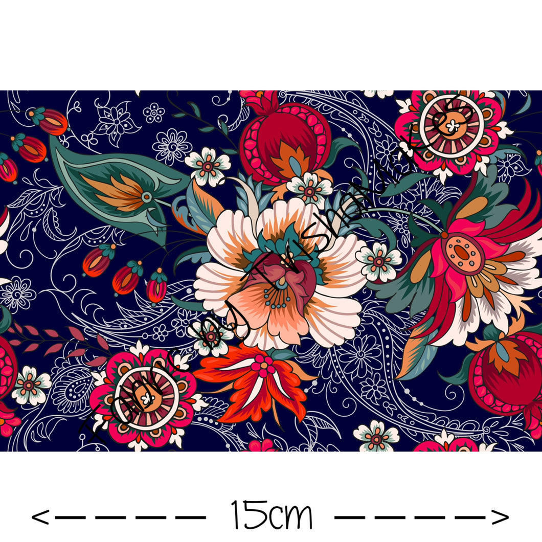 ROUND 14 - Indigo Blooms