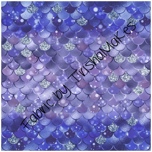 THEME ROUND 2 - Deep Purple Mermaid Scales