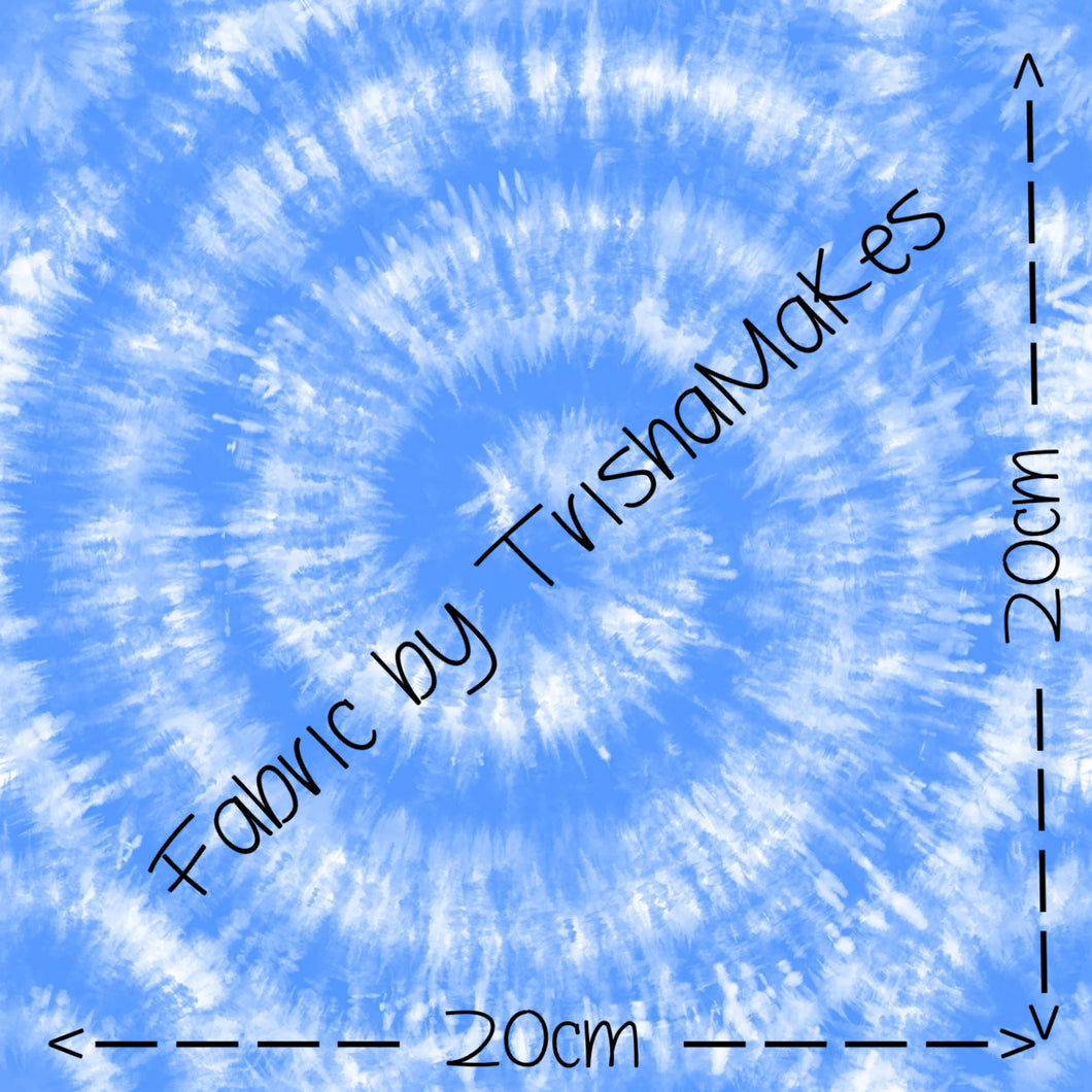 THEME #5 - Blue Tie Dye