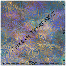 Load image into Gallery viewer, ROUND 16 - Textured Peacock