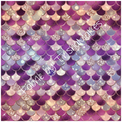 ROUND 3 - Maroon Mermaid Scales