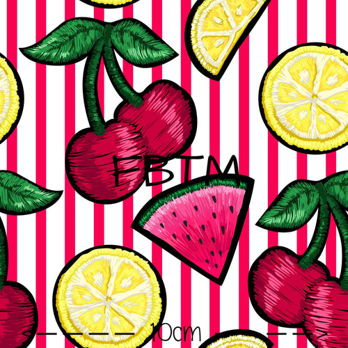 THEME ROUND 18 - Embroidered Cherries