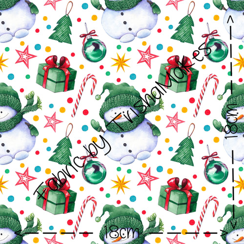 ROUND 16 - Christmas Snowman