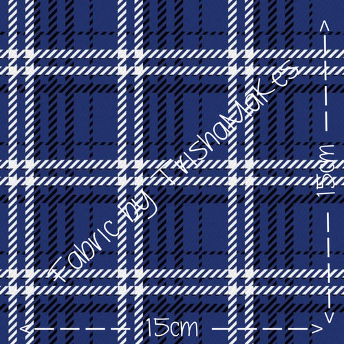 THEME #5 - Blue Plaid