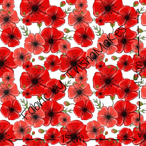 ROUND 8 - Red Poppies