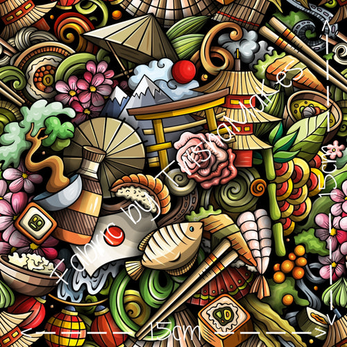 THEME ROUND 11 - Japan (Doodles)