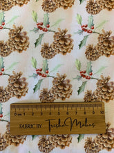 Load image into Gallery viewer, ROUND 3 - Pinecones - POPLIN ONLY