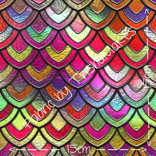 THEME ROUND #9 - Stained Glass Scales