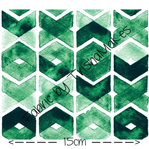 THEME ROUND 13 - Green Chevron (not seamless)