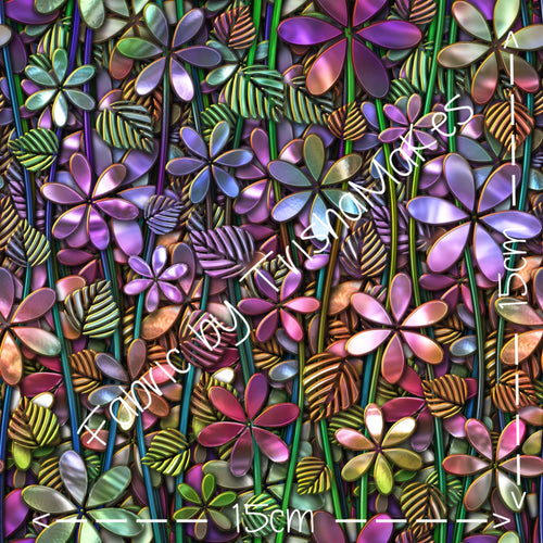 THEME ROUND #9 - Stained Glass Flowers