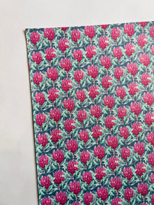 A4 Sheet SZW Vinyl - Mini Watercolour Protea