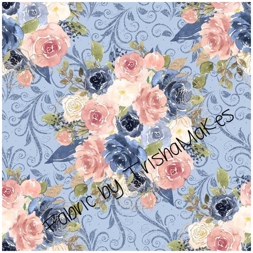 ROUND 2 - Blue Bouquet (15cm)