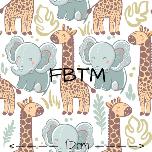 THEME ROUND 20 - Elephants and Giraffes