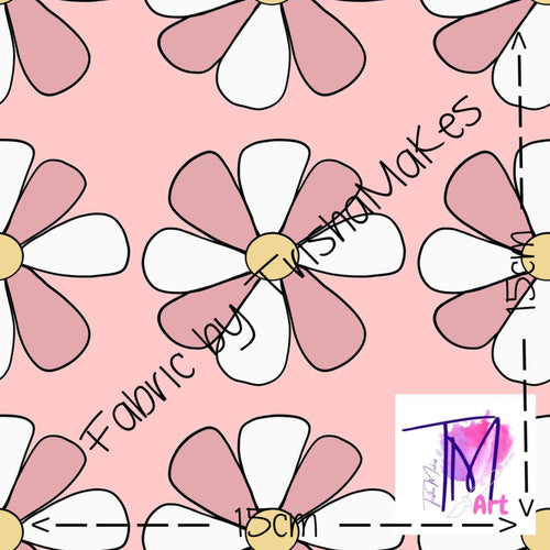 THEME RND 16 - EXCLUSIVE Field of Daisies on Pink