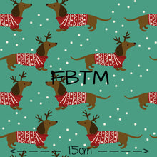 Load image into Gallery viewer, ROUND 28 - Christmas Dachshunds in Jumpers