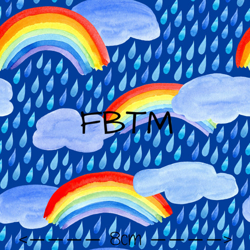 ROUND 28 - Rainbow Rain 2.0 Blue