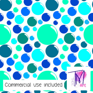 056 Bubbles - Seamless Pattern (UNLIMITED)