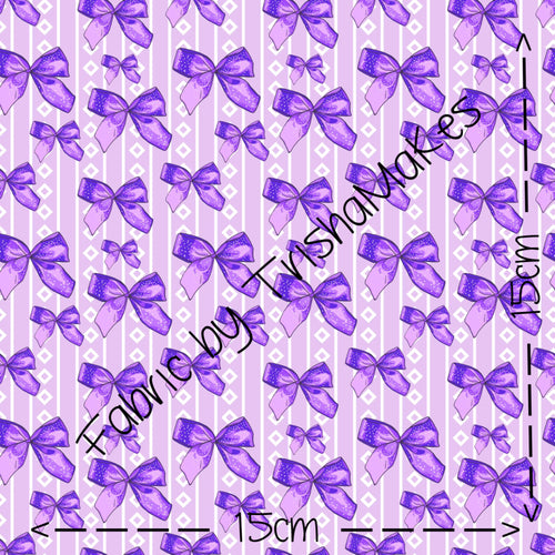 ROUND 8 Extra - Purple Bows