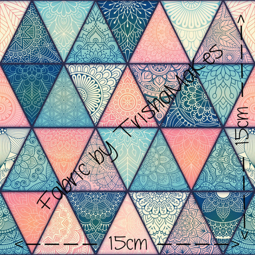 THEME ROUND #9 - Mandalas in Triangles