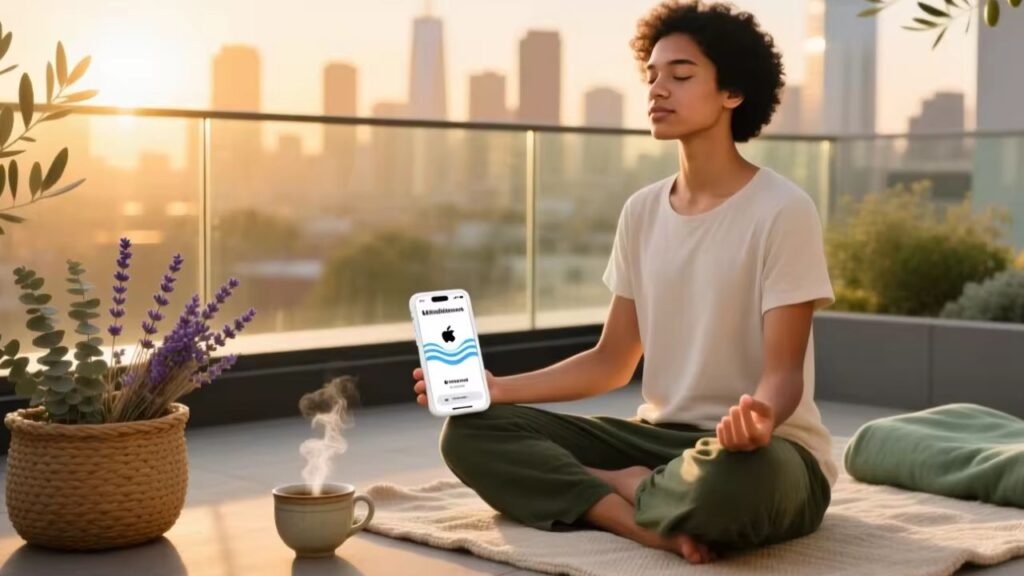 Use Apple Mindfulness App